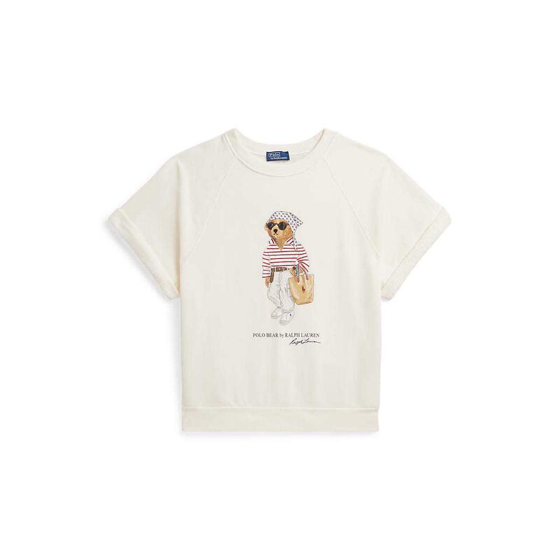 Polo Ralph Lauren Polo Bear Fleece Short Sleeve Sweatshirt image number 1
